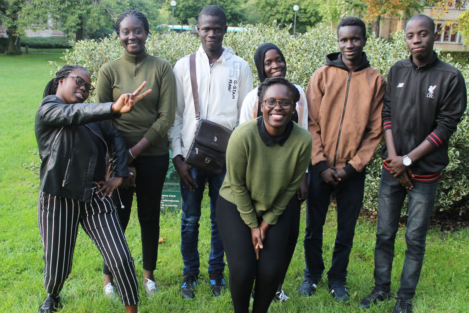 Une partie de la team Paris des boursiers d'Excellence du gouvernement du S&eacute;n&eacute;gal - Septembre 2017